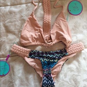 COPY - Beach Babe- Lallo- Top and Bottom- nude